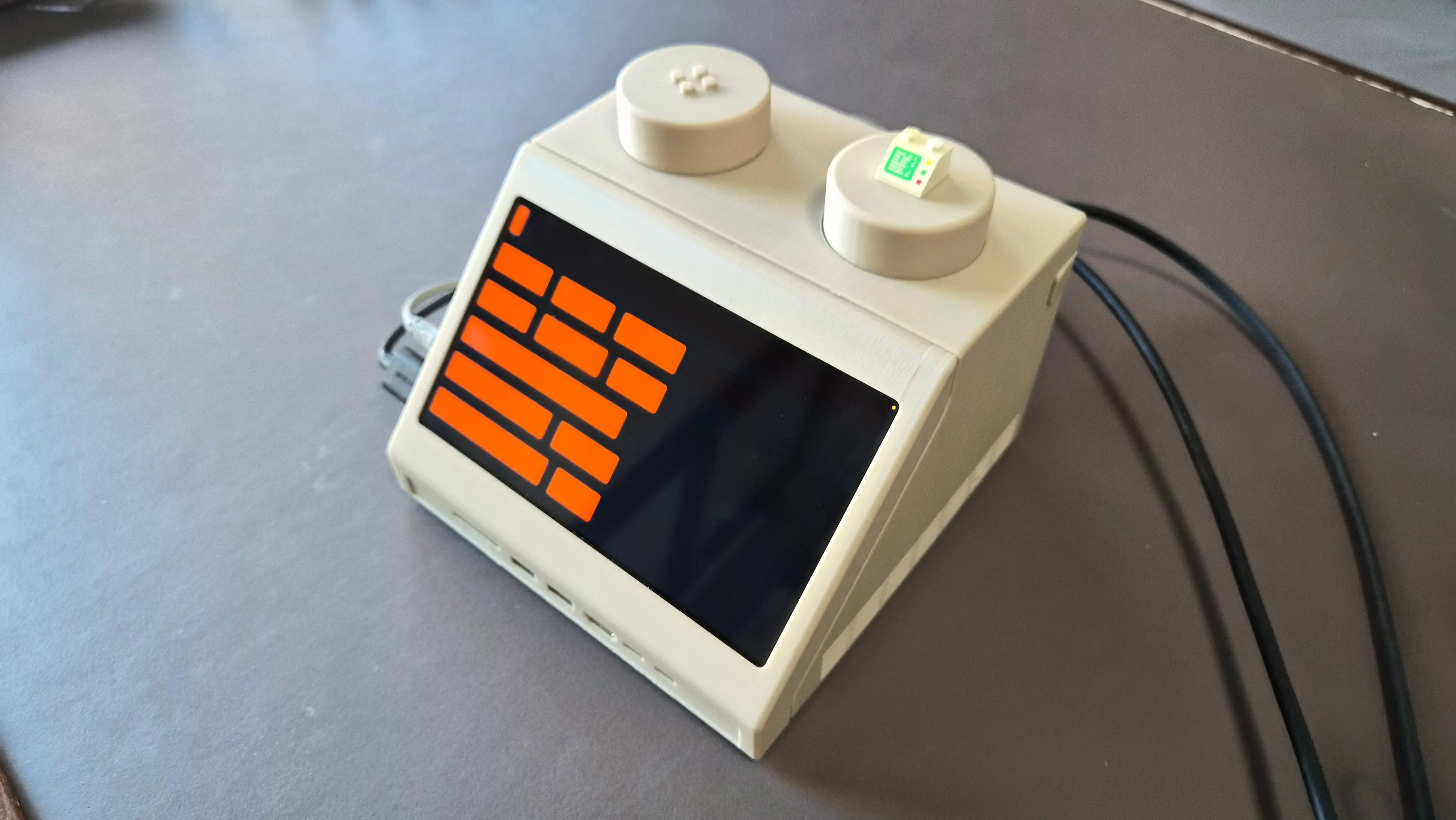 My Home Assistant dashboard built to fit the layout.