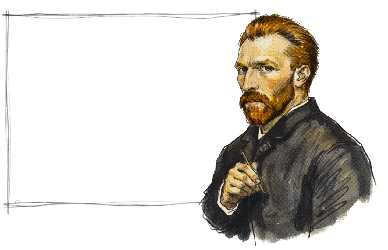 Van Gogh empty sketch